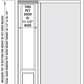 Ideal Pet Products Aluminum Vertical Sash Window Pet Door, Adjustable Sizes to Fit Window Heights from 32-1/2" to 35-1/8”, Chubby Kat 7-1/2” x 10-1/2” Flap Size