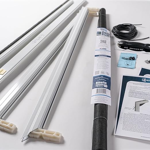 Knock Down (K.D.) Heavy Duty Patio Door Screen (Customize Your Patio Door Screen!). Fully Customizable with PetMesh for Increased Durability. White