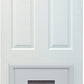 PetSafe Single Panel Replacement Pet Door Insert with Paintable Frame Specifically Designed for Panel Doors, Durable Plastic Frame, Snap-On Closing Panel, for Dogs (up to 220 lbs)