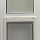 Ideal Pet Products Aluminum Vertical Sash Window Pet Door, Adjustable Sizes to Fit Window Heights from 32-1/2" to 35-1/8”, Chubby Kat 7-1/2” x 10-1/2” Flap Size